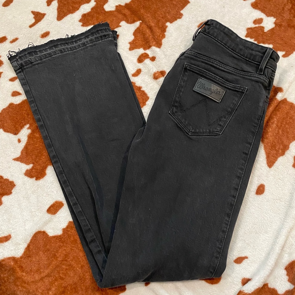 Black Wrangler Flares